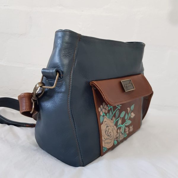 Budgie-Jan-Pierewiet-Multi-colour-painted-handbag